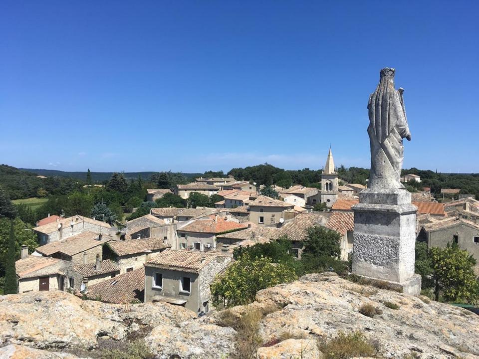 Le Mas Du Pigeonnier Réauville Exteriör bild