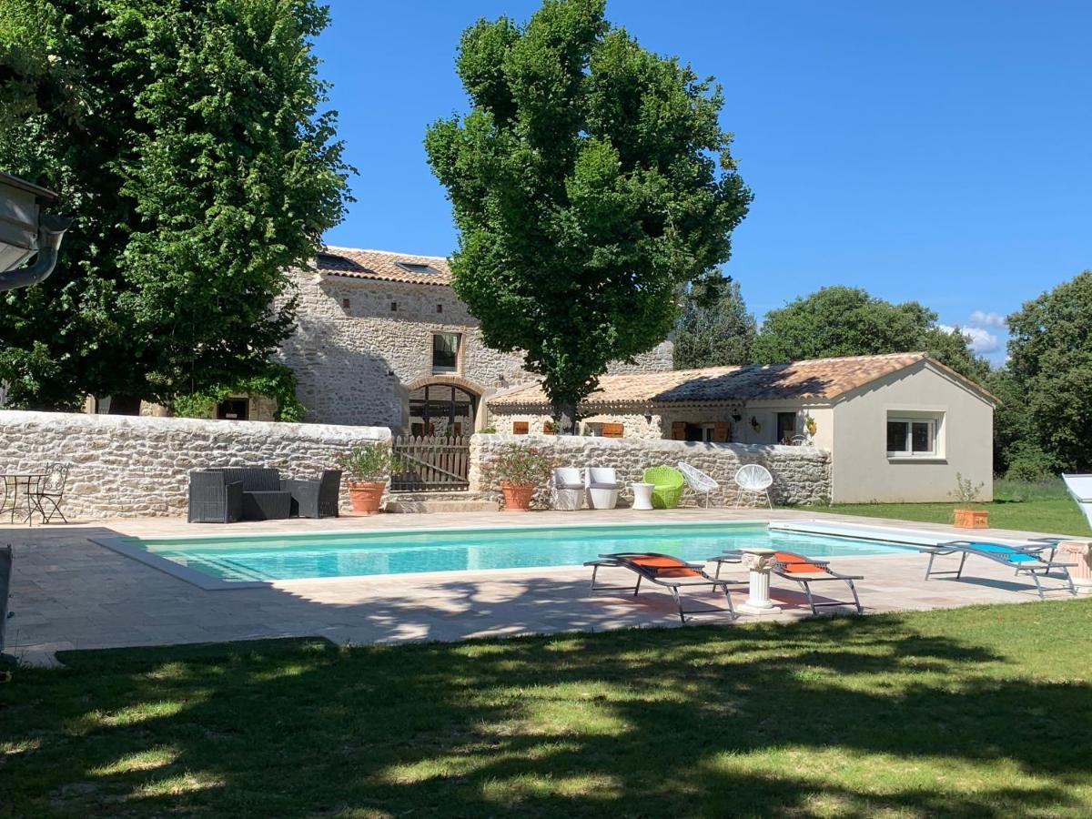 Le Mas Du Pigeonnier Réauville Exteriör bild